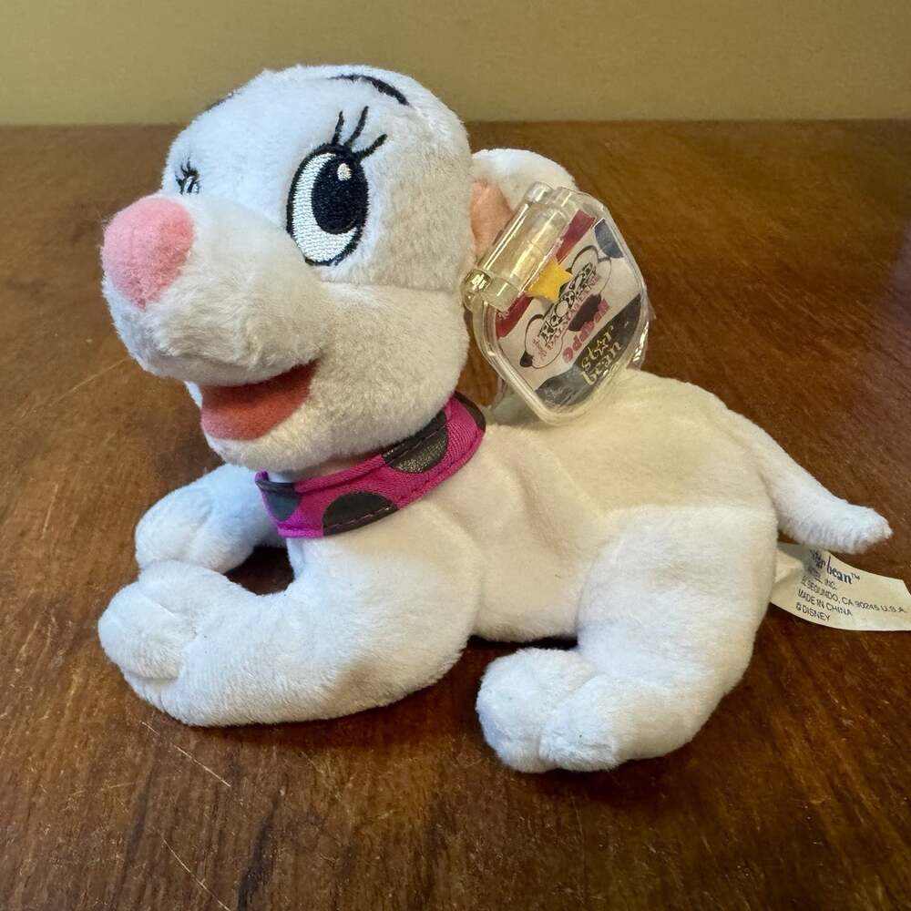 Disney 102 Dalmatians Oddball Star Bean Plush 2000 Mattel Sound Clip